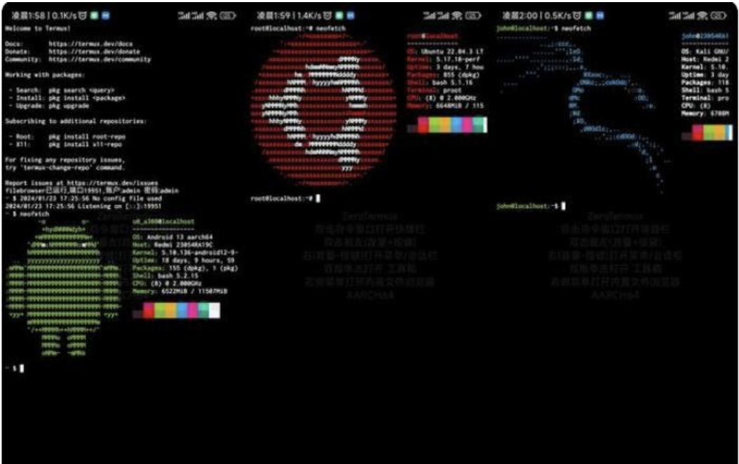 ZeroTermux 把手机打造成超强 Linux 主机(进来讨论下怎么给手机插网线调试设备) ZeroTermux 把手机打造成超强 Linux 主机(进来讨论下怎么给手机插网线调试设备)